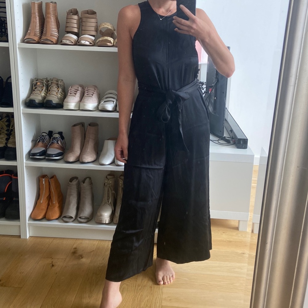 Cynthia Rowley black jumpsuit